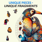 Penguin Family Wooden Jigsaw Puzzle
