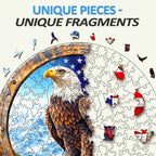 Bald Eagle Wooden Jigsaw Puzzle
