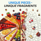 Delicious Cake Wooden Jigsaw Puzzle