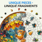Squirrel Dreams Wooden Jigsaw Puzzle
