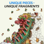 Christmas Snow Boot Hut Wooden Jigsaw Puzzle