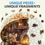 Mouse's Walnut House Wooden Jigsaw Puzzle