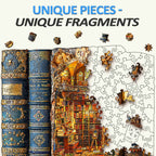 Story Realm Tome Wooden Jigsaw Puzzle