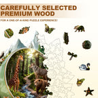 Teacup Forest Wooden Jigsaw Puzzle
