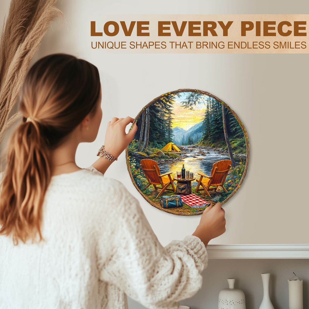 Forest Travel Wooden Jigsaw Puzzle