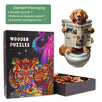 Leisure Time Wooden Jigsaw Puzzle