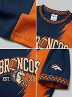 Unisex Denver Broncos Football Horse Logo Est 1960 Printed T-shirt