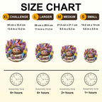 Eggflower Garden Wooden Jigsaw Puzzle